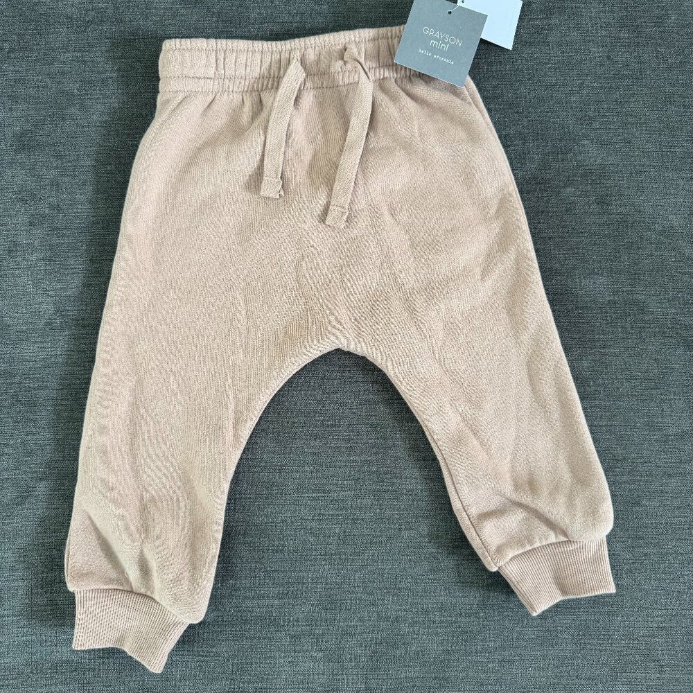 Grayson Mini Fleece Jogger Pants NWT 2T
